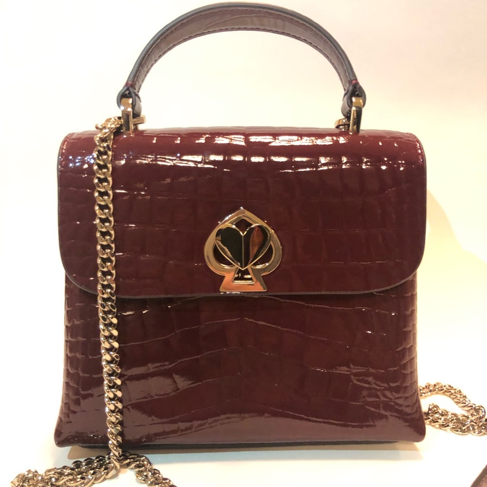 Kate Spade New York romy croc-embossed mini bag